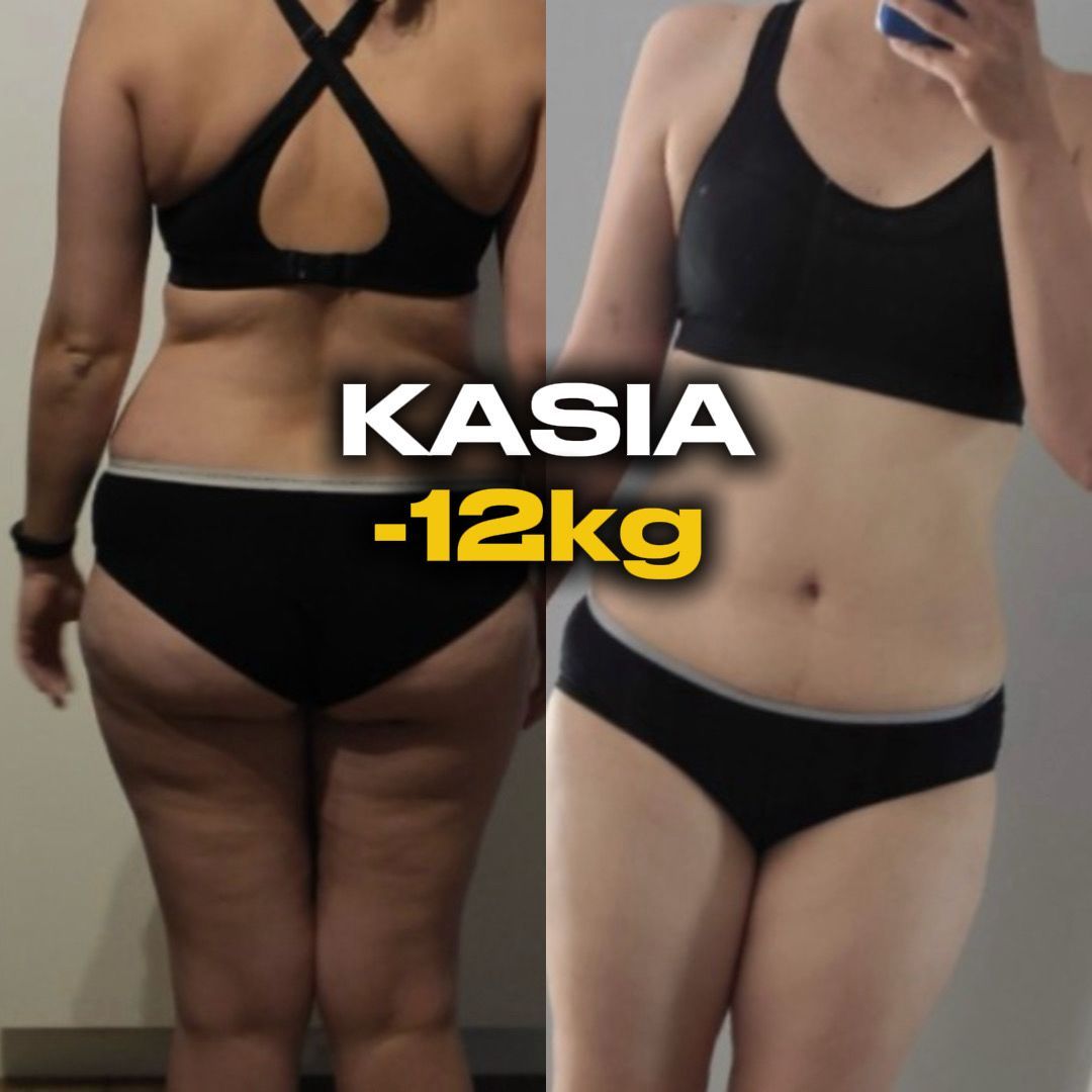 Kasia — metamorfoza minus 12 kg po treningach EMS w Kuźni